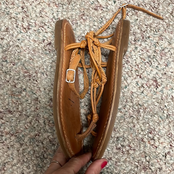 New free people leather sandals - Picture 7 of 8